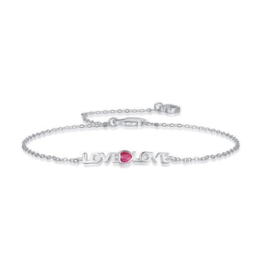 [AuraEcho]Romantic Heart Shape Lover Bracelet