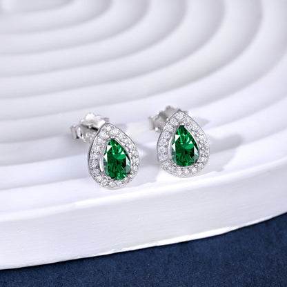 [AuraEcho]Luxurious Water Drop Shape Earrings