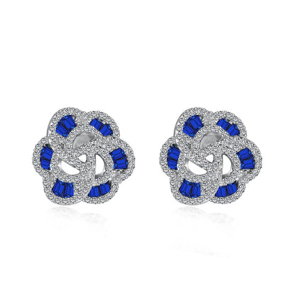 [AuraEcho]Exquisite Flower Shape Daily Earrings