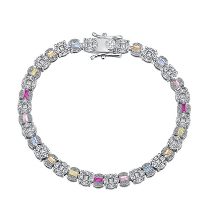 [AuraEcho]Dazzling Radiant Multi Cut Daily Bracelet